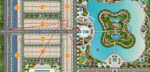 chính chủ bán lô đất 100m2 happy home cà mau. ngay gần hồ bươm bướm, gần đài phun nước, công viên