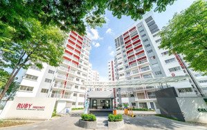 cần bán shophouse ruby celadon city 1 trệt 1 lầu 1 lầu 110m2 mặt tiền đường bình long mở rộng 30m