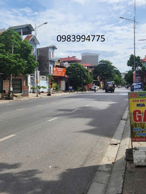 bán đất thuận thành, bắc ninh. 62m2 * mt 4,8m * 2,45 tỷ. lô góc, đường ô tô
