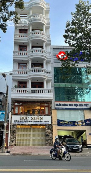 bán nhà góc 2 mặt tiền ngang 5m, 5 tầng mặt tiền ngay lê văn sỹ, p. 2 tân bình, 50tr/th, 16.5 tỷ