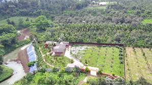 nhà vườn view hồ full thổ cư 4000m2 km12 hoà đông, krông păk