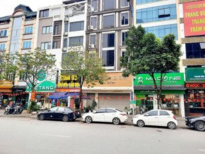 bán nhà mặt phố nguyễn văn huyên - vỉa hè rộng, kd sầm uất, dòng tiền cho thuê tốt 75 tr/ tháng.