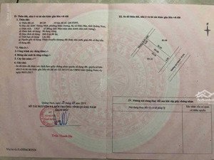 chính chủ cần tiền bán đất khu thống nhất, điện dương 159m2, tắm biển 800m, giá rẻ 2,55 tỷ