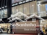 mặt bằng cực đẹp có 102, cho thuê nhà mặt phố trần thái tông, dt 100m2 x 3tầng, mt 13m, vỉa hè rộng