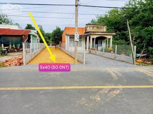 5x40m đường nhựa Cẩm Giang Gò Dầu gần trường học