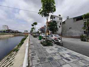 cần bán gấp 100m2 đất đẹp view sông, mặt tiền kinh doanh tại thị trấn đông anh, hà nội