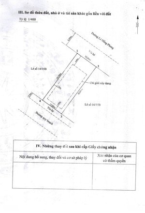 bán nhà mặt phố lê hồng phong, 57,6 tỷ, 360m2, hàng hiếm tại hải phòng
