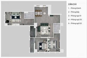 bán căn hộ c1 143m², 3pn, nội thất cơ bản cao cấp tại tháp đôi prime thái nguyên