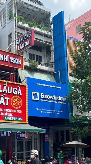 nhà cho thuê 1 phần hoặc nguyên căn (2 mặt tiền, 1 trệt 4 lầu, sân thượng). hẻm sau lớn