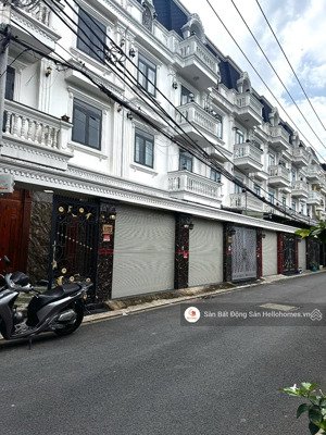 bán căn biệt thự đúc 4 tầng, hẻm 6m khu nhà đồng bộ ng v quá, quận 12, shr 7x11m, 7 tỷ 4