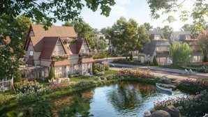biệt thự đảo làng châu âu tại eco central park khu khép kín đẳng cấp nhất cho chủ nhân tinh hoa