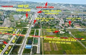 bán đất nền dự án aurora harbour hải tiến, 1,55 tỷ, 80 m2, hoằng ngọc, hoằng hóa, thanh hóa