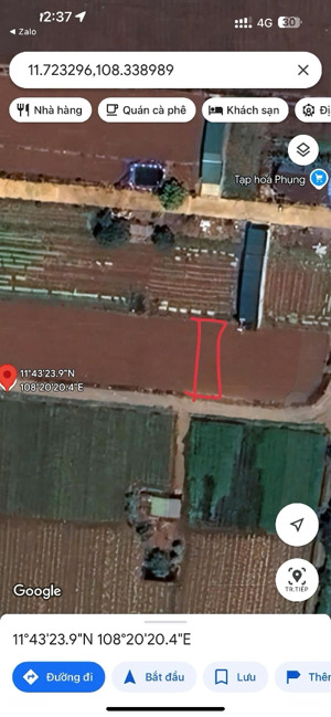 bán đất 206m2 ở liên nghĩa, đức trọng, lâm đồng giá ưu đãi 2,6 tỷ