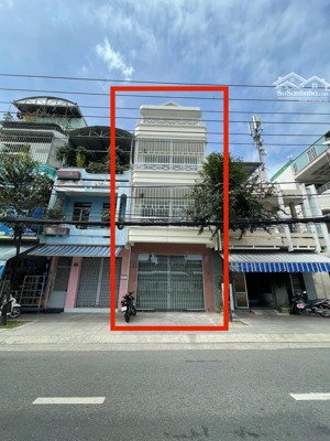 chính chủ cho thuê nhà 4 tầng mặt tiền lê hồng phong, gần vân đồn. dt 60m2 giá thuê 17tr/tháng