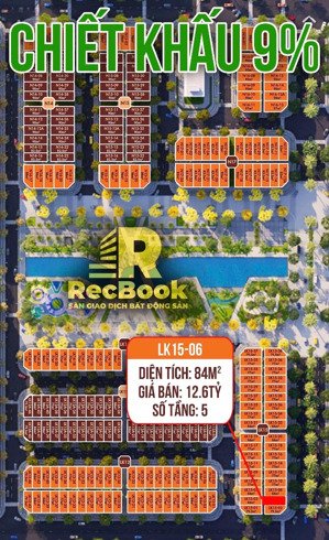 biệt thự 5 tầng mặt đường 30m hoàng huy new city - thuỷ nguyên - hải phòng. chiết khấu tới 9%