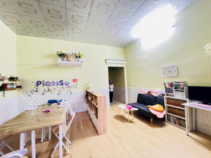 bán nhà dt: 64m2 (ngang 6m) sổ riêng thổ cư 100% đường oto ngay chợ 57 p.thống nhất. giá chỉ 2,2 tỷ