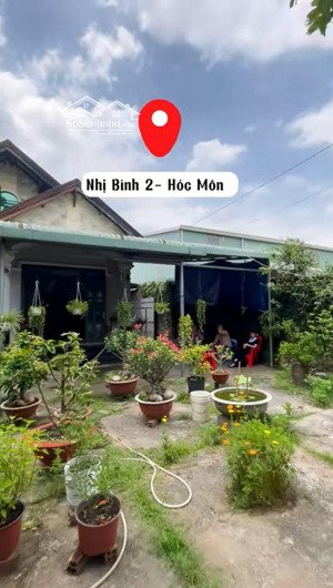cần bán gấp nhà vườn 358m2 tại mặt tiền đường nhị bình 2, hóc môn