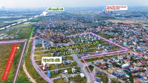 chính chủ gửi bán một bđs 120m2 cực đẹp tại khu tái định cư bắc sông cấm, lô áp góc gần với cầu nt
