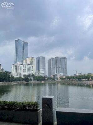 Mặt Phố Phạm Huy Thông Mặt Hồ Mặt Tiền 10M 3 Tầng 19.8 Tỷ SDCC