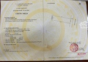 bán 2 lô liền kề ngô đức kế, thanh khê. mt 12m, gần biển, kdc hiện hữu, phù hợp nhiều mục đích kd