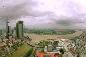 cho thuê để ở saigon royal q.4, 2 phòng ngủ 2wc, view sông như hình.
