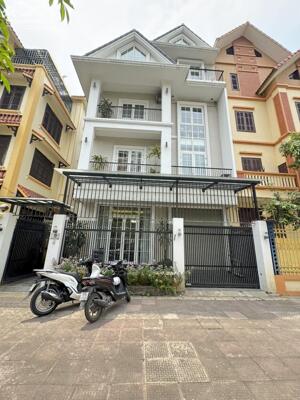 BIỆT THỰ 38tỷ 175m HUỲNH VĂN NGHỆ, VIEW MẶT ĐƯỜNG TO,LONG BIÊN HÀ NỘI