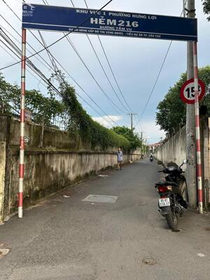 Nền thổ cư trục chính hẻm 216 Tầm Vu