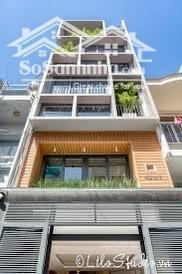 Cho thuê nhà riêng đường Trần Kim Xuyến, diện tích 100 m2, mặt tiền 5m, nhà 5 tầng, 7pn