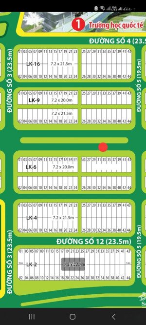 chủ bán đất đs8 kdc green city đồng tâm p6 tp tân an 7,2x22m giá 7,2 tỷ tl. lh kim long