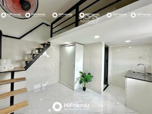 phòng trọ tone trắng siêu xinh - thoáng mát - ngay chợ nguyễn suý
