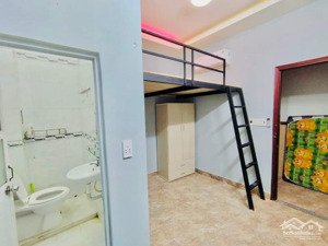 phòng gác full nội thất - gần công viên phần mềm quang trung