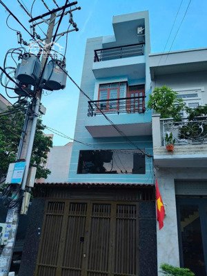 nhà cho thuê hẻm xe hơi trần thị trọng (cống lở cũ) 4m x 15m 3 tầng
