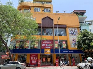 cho thuê nhà mặt phố trần đại nghĩa, khu cực đông sinh viên, 110m2 x 5 tầng, mt 7m, giá 100tr