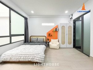 căn hộ 1 phòng ngủ tách bếp full nt siêu tiện nghi - gần công viên văn hóa, lotte gv - thang máy êm