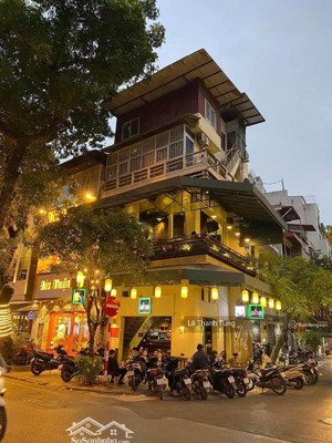 cho thuê nhà mặt phố trần nguyên đán, dt: 100m2 x 4 tầng, lô góc 30m nhận diện đỉnh, kd mọi mô hình