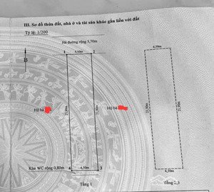 nhà 3 tầng mặt đường hai bà trưng (cát dài); lê chân; hải phòng sẵn dòng tiền cho thuê