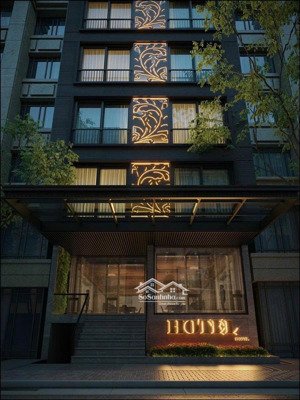 bán khách sạn 3 sao trần thái tông - phố vip - 20 phòng - doanh thu 300tr/tháng - 127m- mt 8,1m