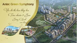 bán biệt thự 145m2 lô góc khu đô thị an lạc green symphony, xã vân canh, huyện hoài đức, hà nội.