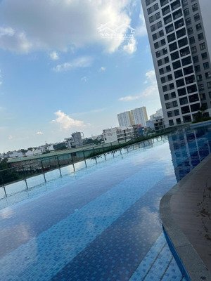 cho thuê officetel văn phòng 52m2 7 triệu có rèm + máy lạnh + máy nước nóng tại moonlight boulevard