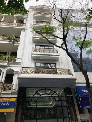 cho thuê nhà mp võ chí công mới 60m2 x 7 tầng thông sàn thang máy mt 5m thiết kế hiện đại 37tr/th