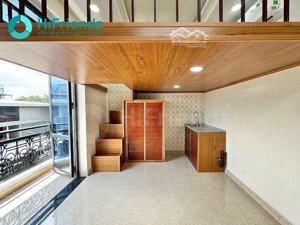 cho thuê dạng phòng có gác/ duplex full nt máy giặt riêng - đối diện đh luật, nhà mới 100%