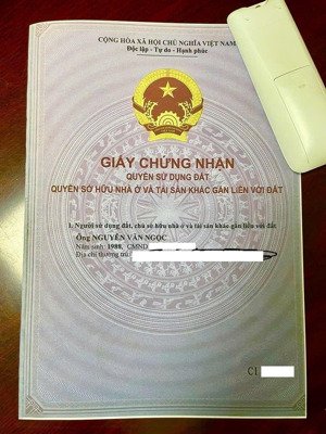 bán lỗ 100 triệu đất 4.5x22m, shr mặt đường nguyễn trung trực