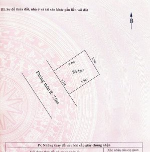 bán lô đất mặt đường liên thôn- đại đồng- kiến thuỵ