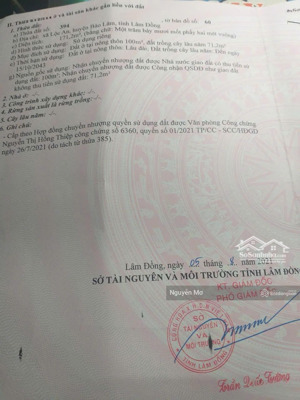bán lỗ lô đất tại lộc an - bảo lâm 
