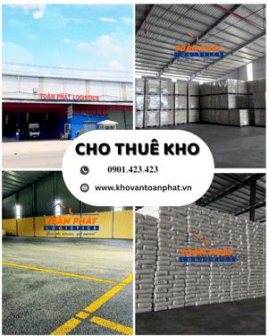 Cho thuê kho chứa hạt nhựa – Toàn Phát Logistics