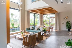 bán căn biệt thự view suối khu b xanh villas - full nội thất - giá tốt