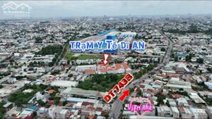 BÁN ĐẤT MẶT TIỀN TẶNG NHÀ C4 2PN và Cửa Hàng Kinh Doanh Dĩ An