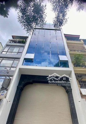 cho thuê gấp nhà 2 mặt thoáng phố văn cao, dt 85m2 x 7 tầng, mt 6m, thang máy cao cấp. gía 60tr/th
