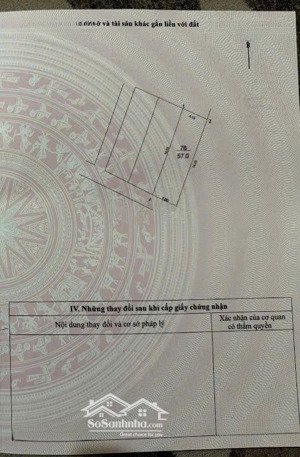 bán đất tại bình minh, 65 triệu/m2, 57.6m2, pháp lý đầy đủ
