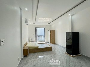 cho thuê căn hộ cao cấp - full nội thất - ban công rộng 35m2 ngay quang trung - ngã 5 chuồng chó